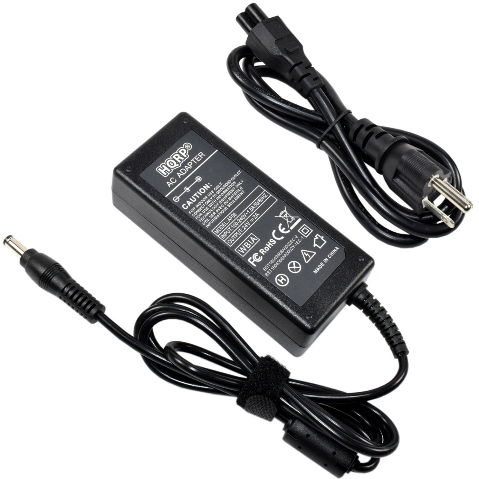 HQRP AC Adapter for Logitech EX MOMO Strike Force 3D Pro EVO 190211-A030
