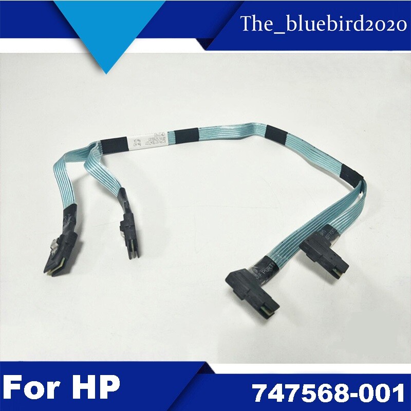 For HP SAS P440AR H240 B140 Array Card 2 to 2 SAS Cable 784621-001 747568-001