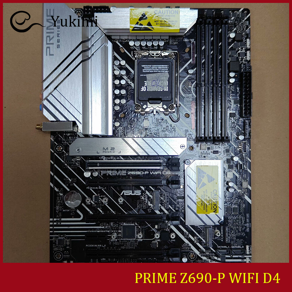 FOR ASUS PRIME Z690-P WIFI D4 LGA1700 DDR4*4 128GB HDMI DisplayPort Motherboard