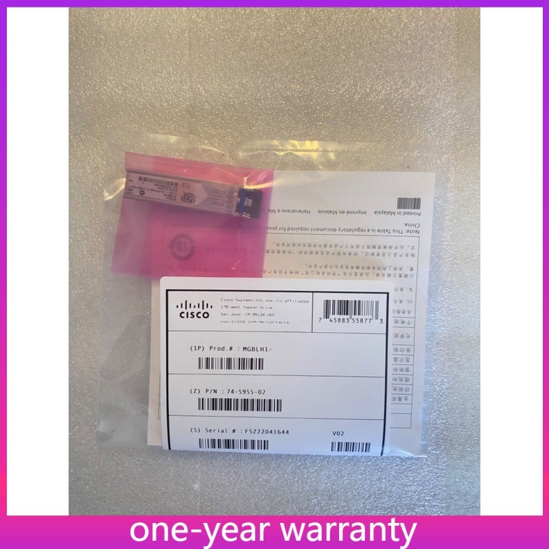 MGBLX1 NEW Cisco Linksys Compatible 1000BASE-LX SFP 1310nm 10km Transceiver