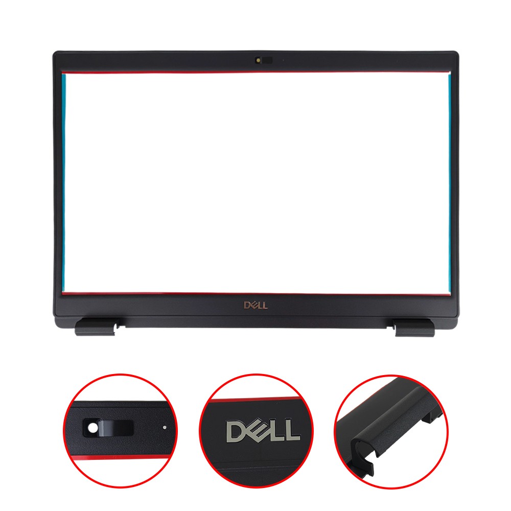 New Black Bezel For Dell Latitude 3510 E3510 LCD Front Bezel Cover GCK6R 0GCK6R