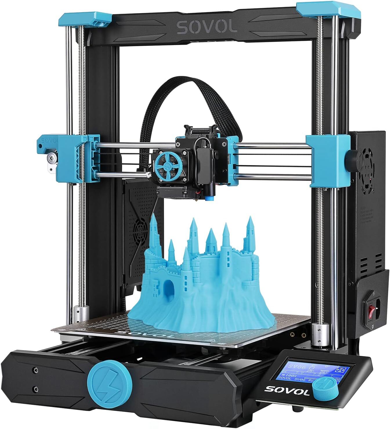 Repaired Sovol SV06 3D Printer Open Source with All Metal Hotend Planetary Dual