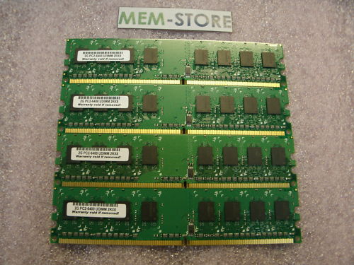 8GB(4x2GB) DDR2 800MHz Unbuffered Memory Gateway DX420QS DX2710 DX4200