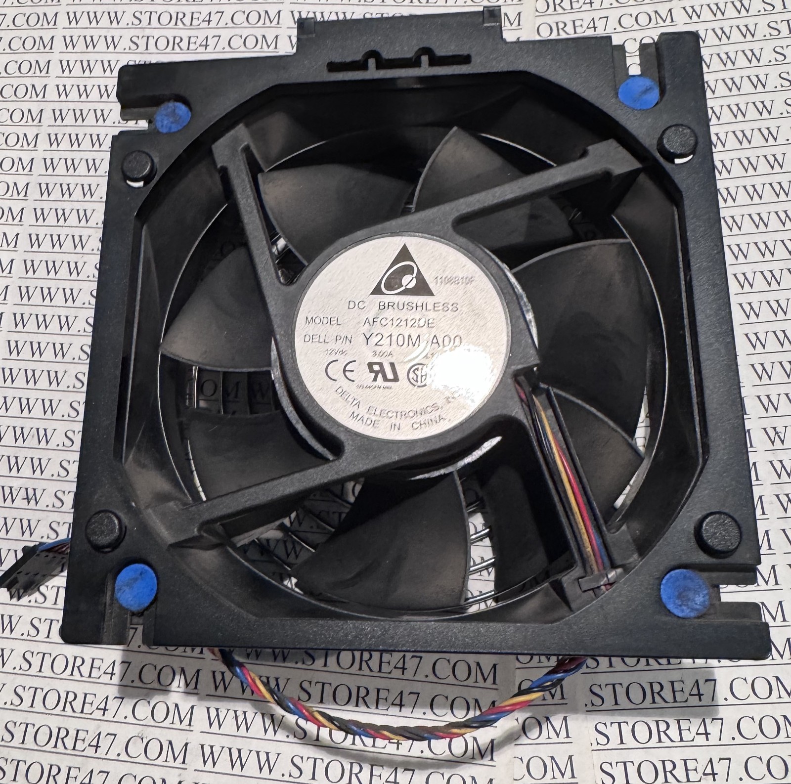 Delta Electronics AFC1212DE 0Y210M 0D380M Dell Fan 12vdc 3.0a 120mm x 40mm