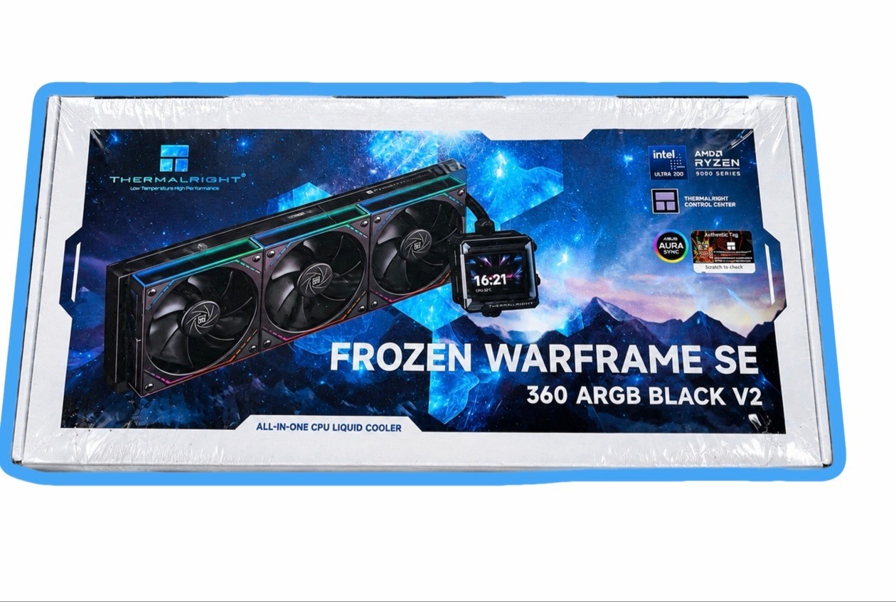 Thermalright Frozen Warframe SE 360 ARGB Black V2 AIO CPU Liquid Cooler