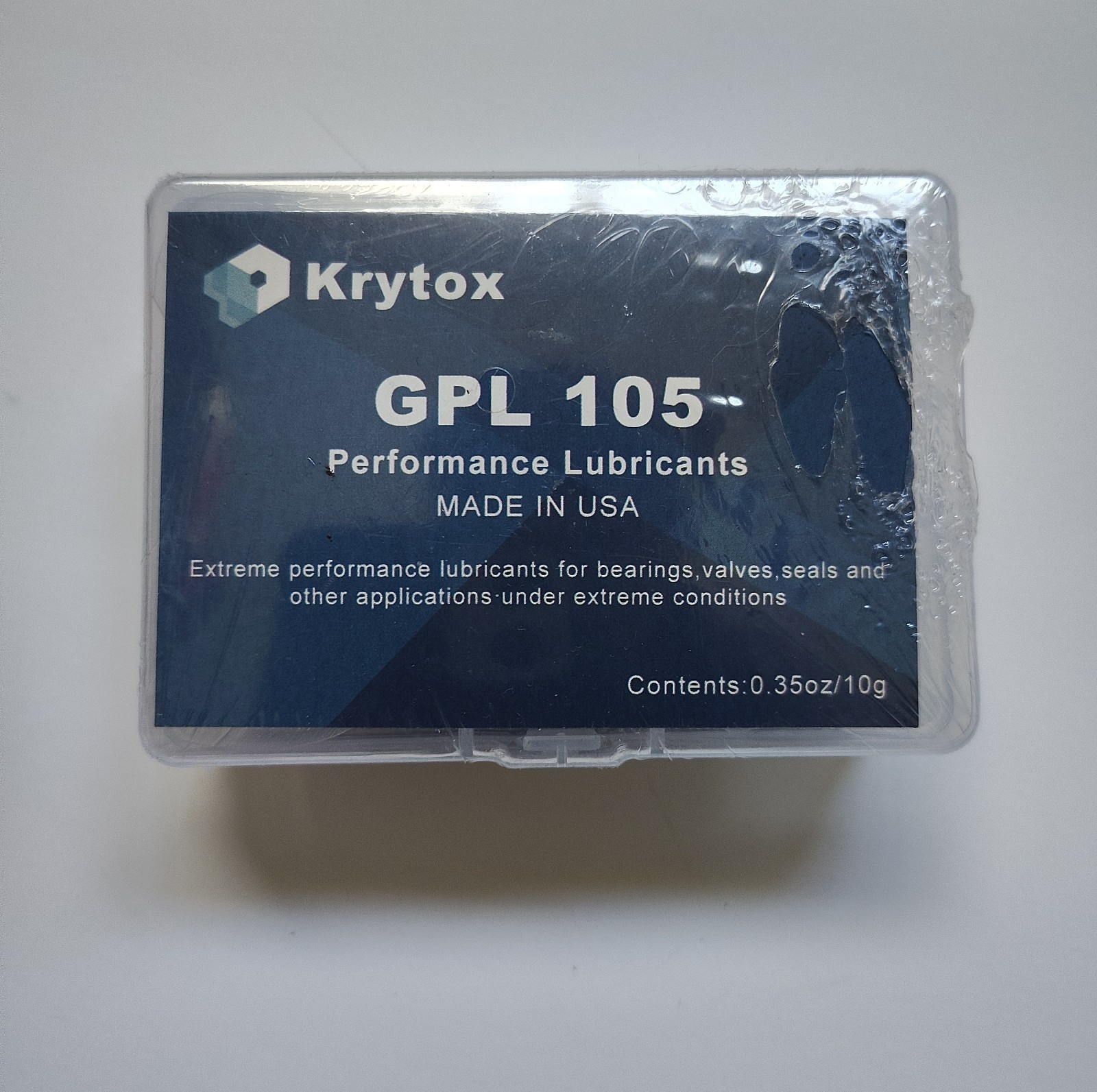 Krytox GPL 105 Performance Lubricant 10g Bottle /Sealed Box Keyboard Switch Lube