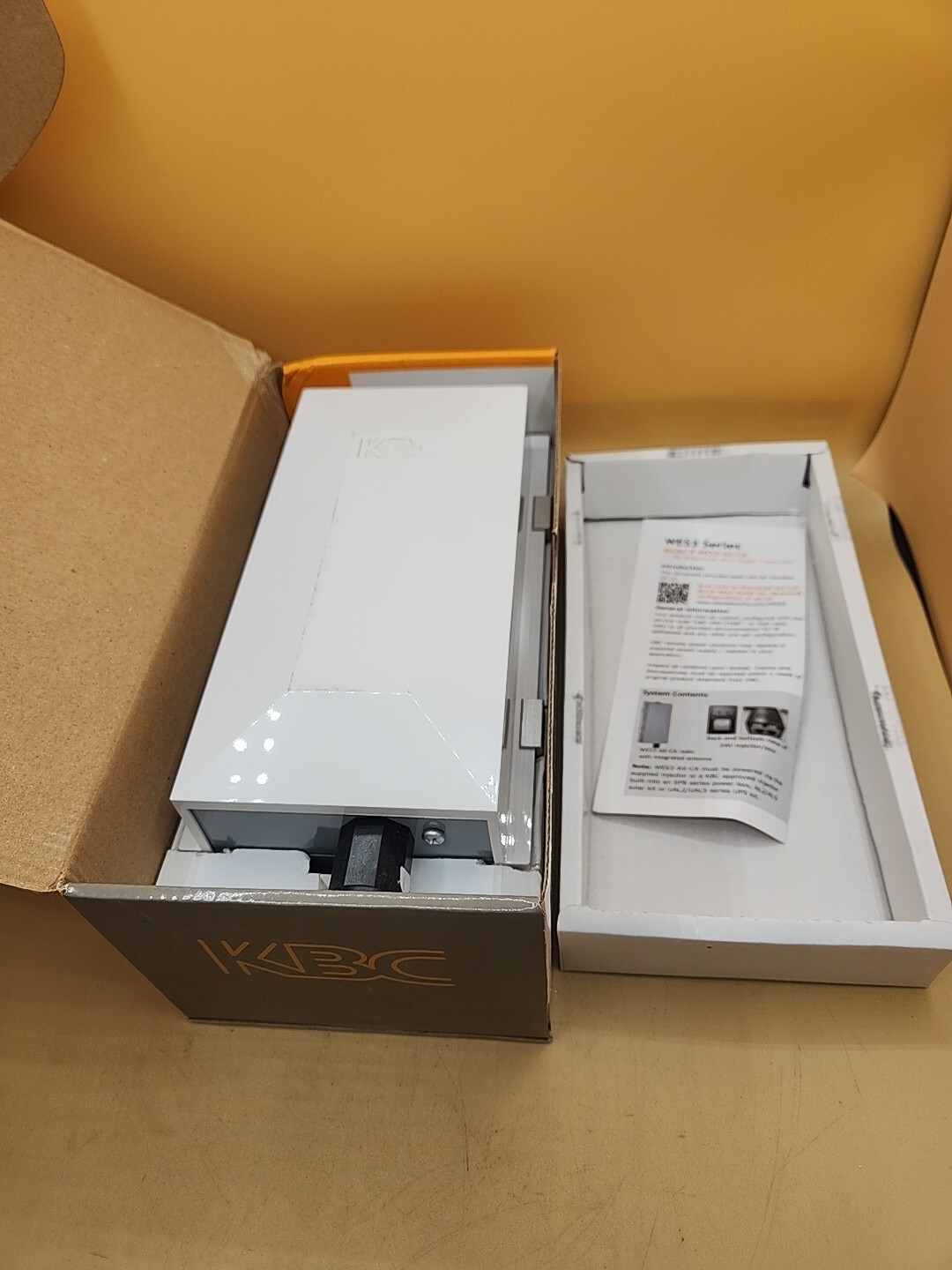 KBC Networks WES3-AX-CA Wireless Ethernet System NEW 