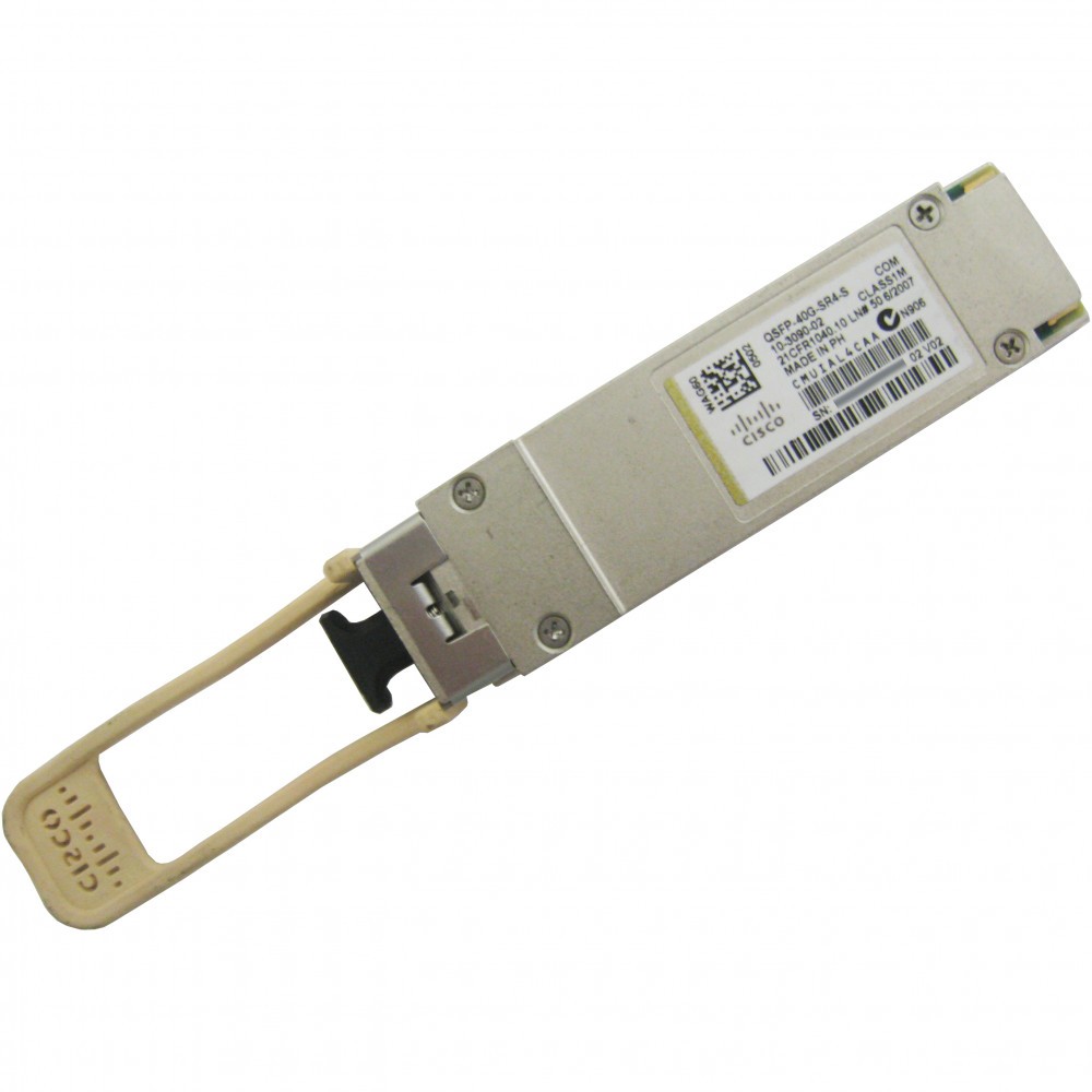 Cisco QSFP-40G-SR4 40GBase-SR4 QSFP+, 1 Year Warranty