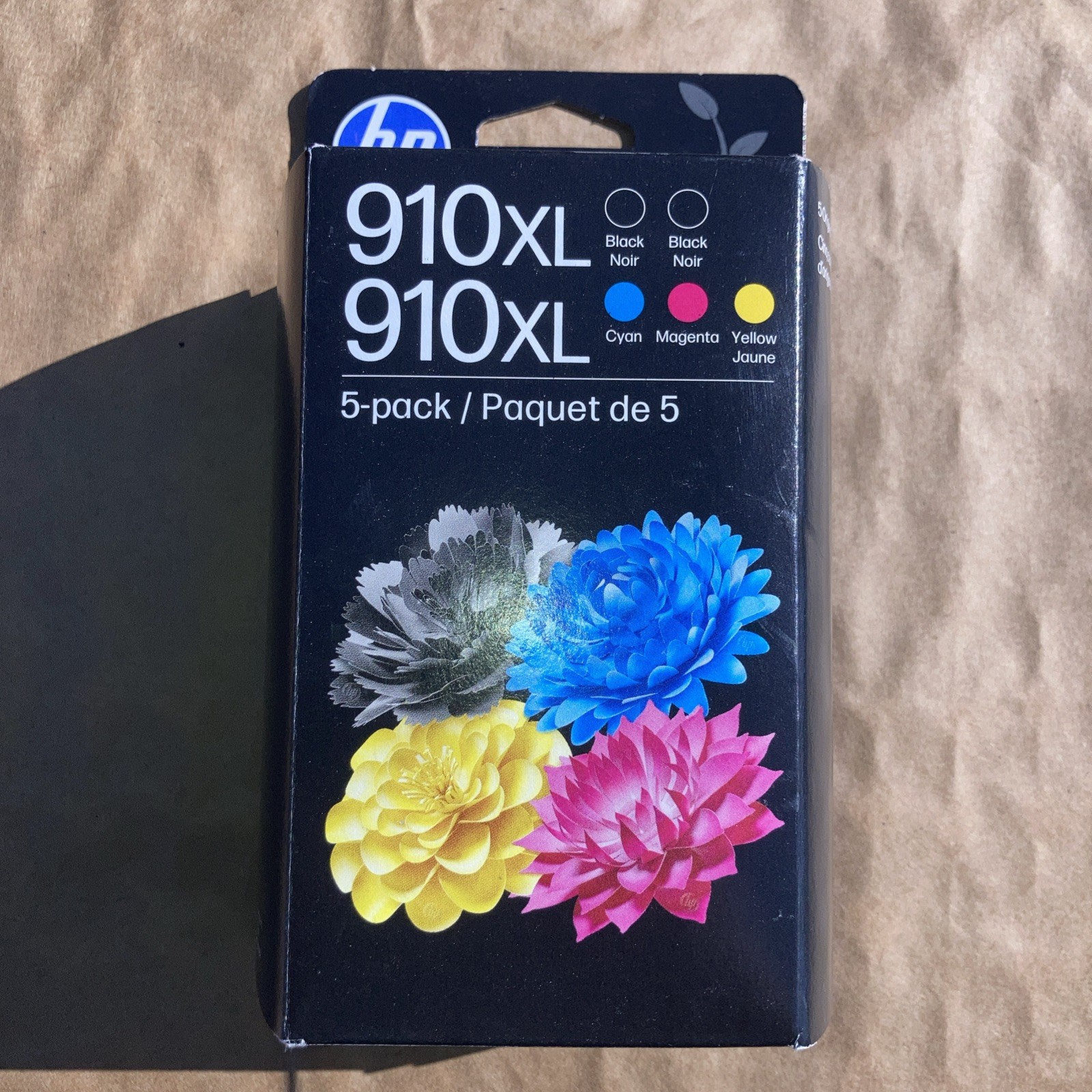 GENUINE BNIB HP 910XL High-Yield Ink 5-Pack BNIB Ex 12/27