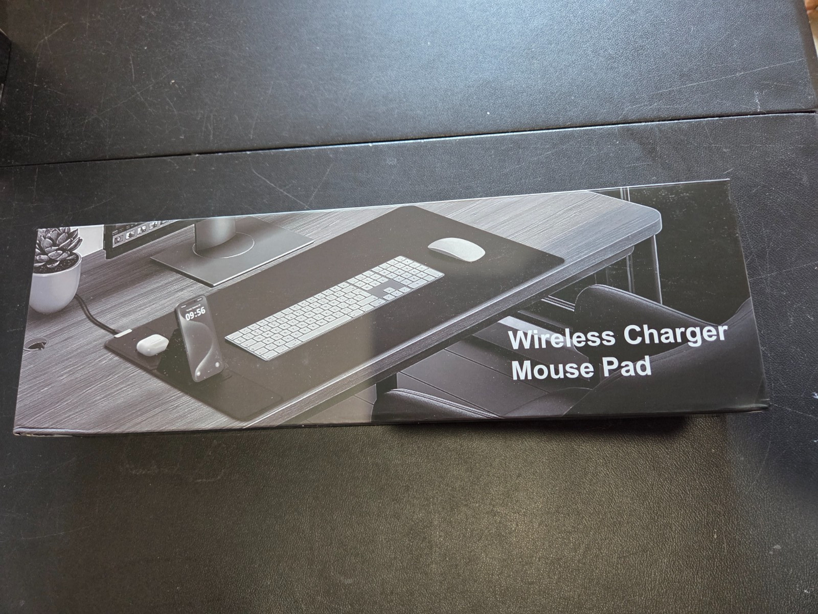 4-in-1 Wireless Charging Mouse Pad 15W Fast Charger XXL Large Desk Mat