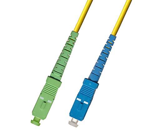 10M Singlemode Simplex Fiber Optic Cable 9/125 SC APC UPC Patch Cable Patch Cord