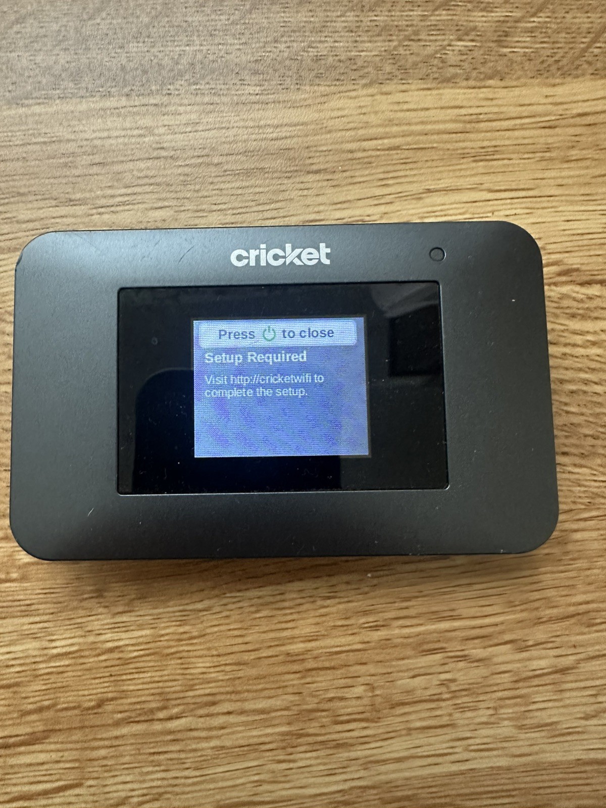 Cricket Wireless - Netgear Turbo Mobile Hotspot (untested) does turn on