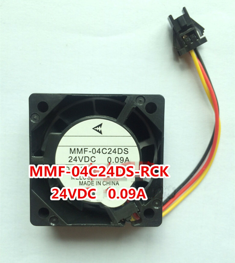Mitsubishi driver cooling fan MMF-04C24DS-RCK 4cm 4015 DC 24V 0.09A 3-pin