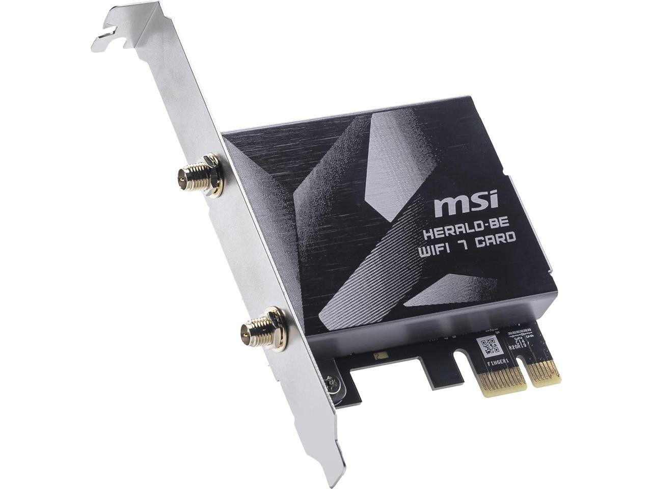 Herald-BE WI-FI 7 MAX (Wi-Fi 7, 802.11BE, Bluetooth 5.4, PCIe, Multi-Link MSI
