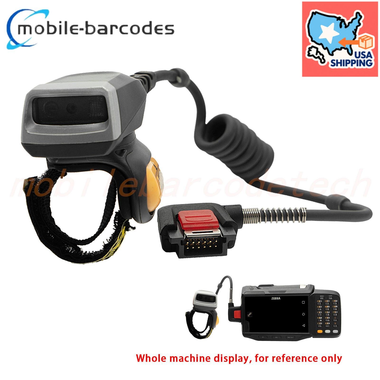 USA RS5000-LCFSWR Finger Ring Wearable Barcode Scanner For Zebra WT6000 WT6300