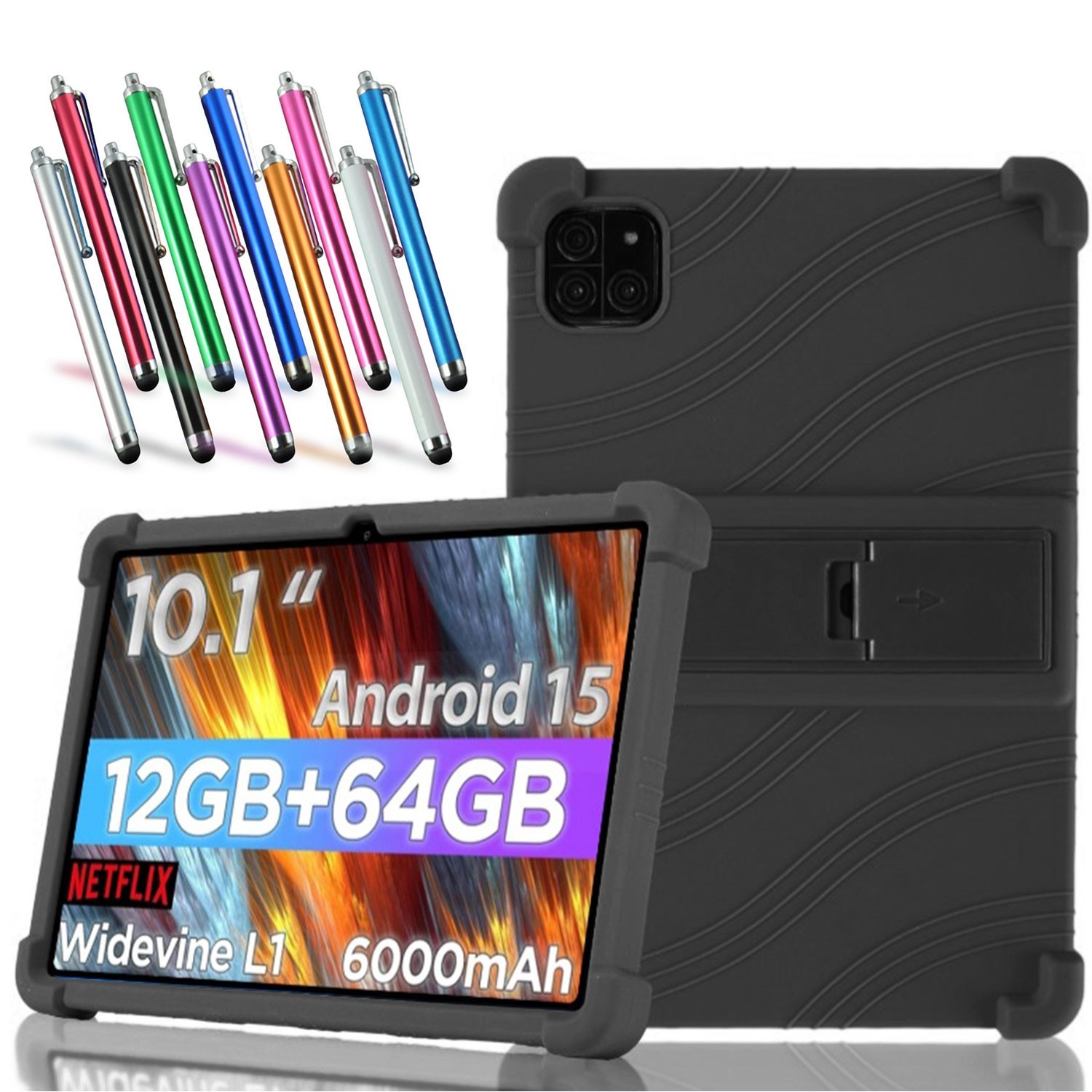 For Callsky 10.1 inch Cpad 10/Ctab 10 Tablet Case Stand Cover / Screen Protector
