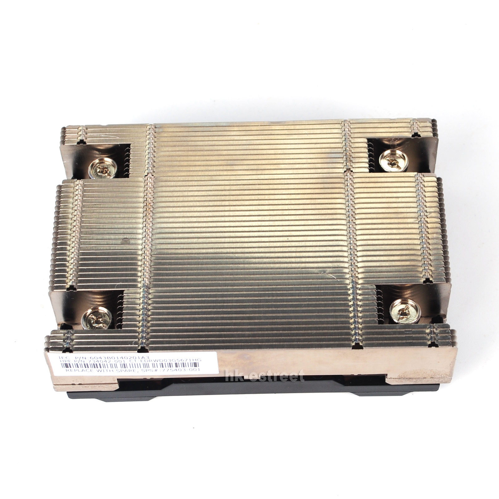 New 775403-001 For HP CPU HEATSINK PROLIANT DL360 GEN9 G9 734042-001