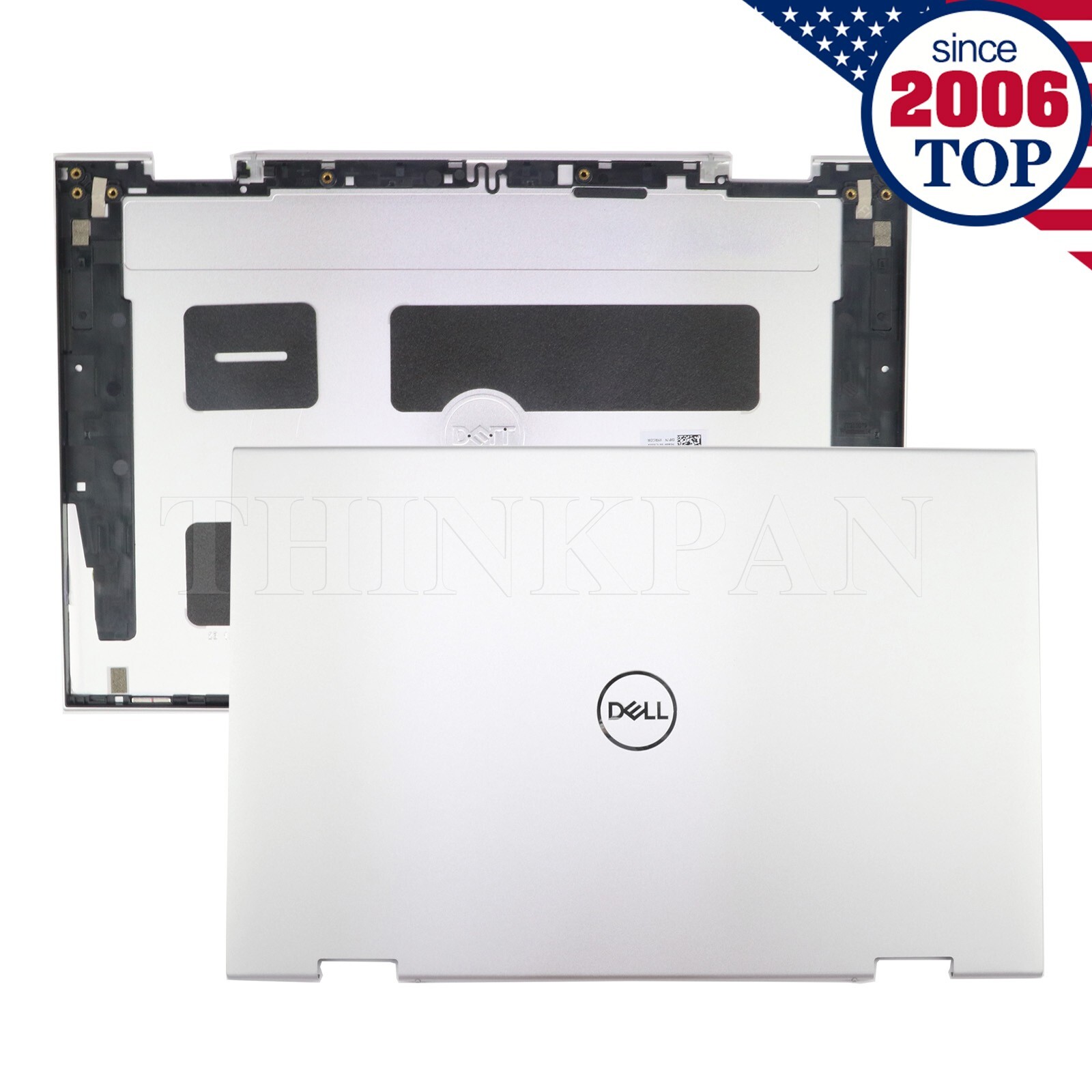 New For Dell Inspiron 5410 7415 2-in-1 Silver LCD Back Cover Rear Lid 0NRGDR US
