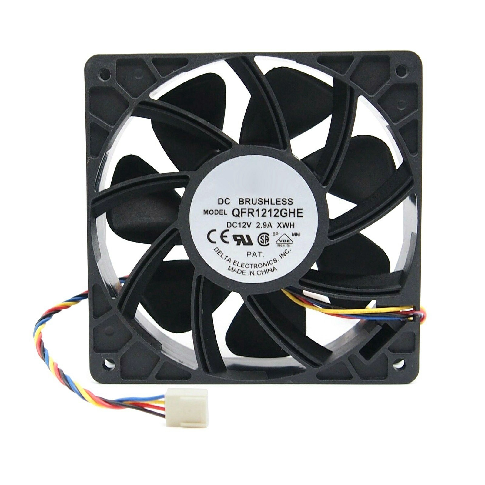 4pin 7000 RPM Fan for Antminer L3+ S7 S9 A9 A3 T9 S15 T15 S17 T17 S11 Z11 D3