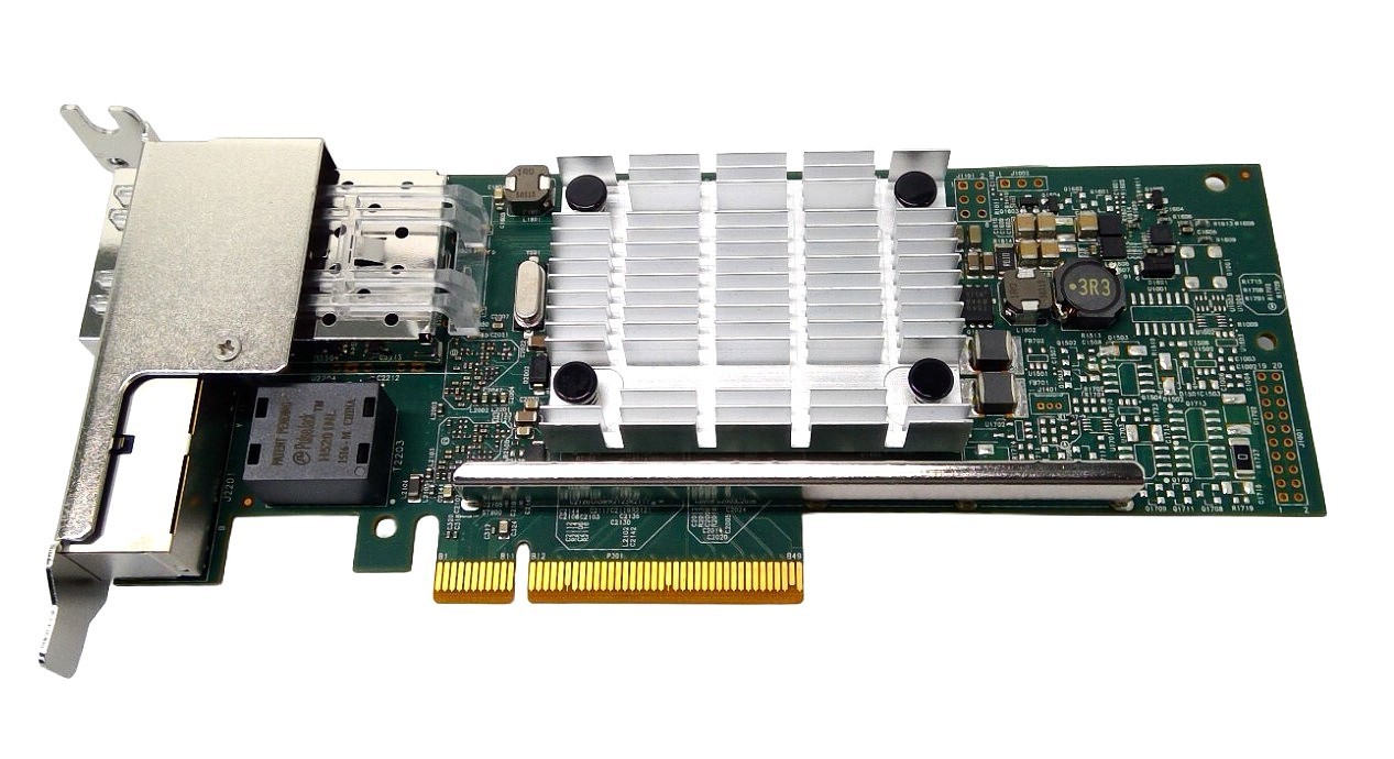 Network interface card IBM 2x10GbE SFP+ 2x1GbE RJ45 PCIe 2.0 ADAPTER 00E2865