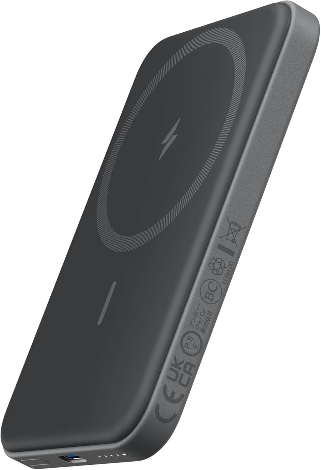 Anker 621 Magnetic Portable Charger (MagGo), 5,000mAh Wireless Power Bank with U