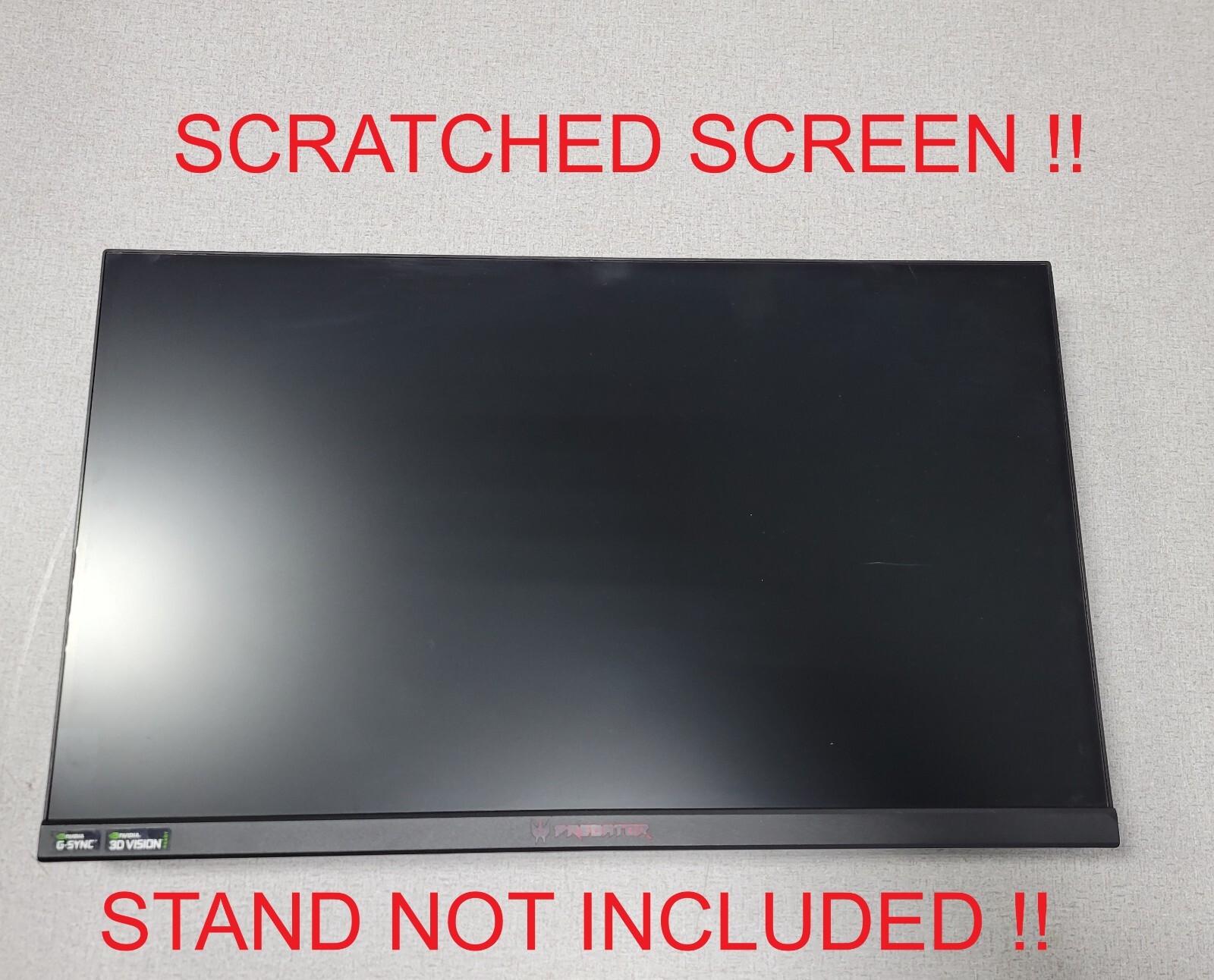 Acer Predator 27" Widescreen LCD Gaming Monitor XB271H [SCRATCHED SCREEN ]