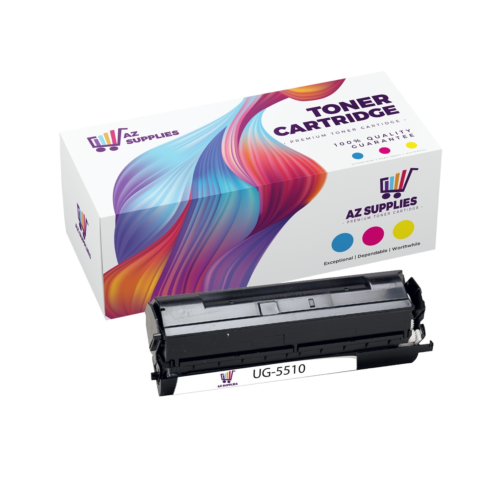 Panasonic Compatible Toner Cartridge for UG-5510 DX-800 UF-780 UF-790 Black 1 PK
