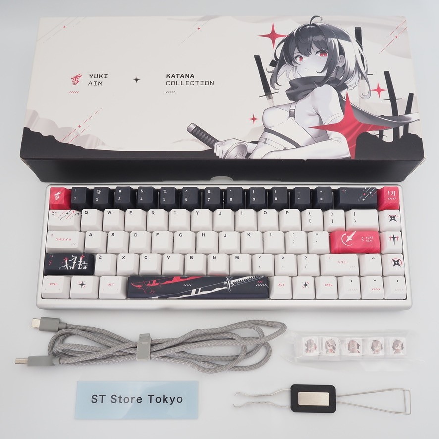 Yuki Aim Polar 65 Katana Edition Gaming Keyboard Arbiter Studio Used