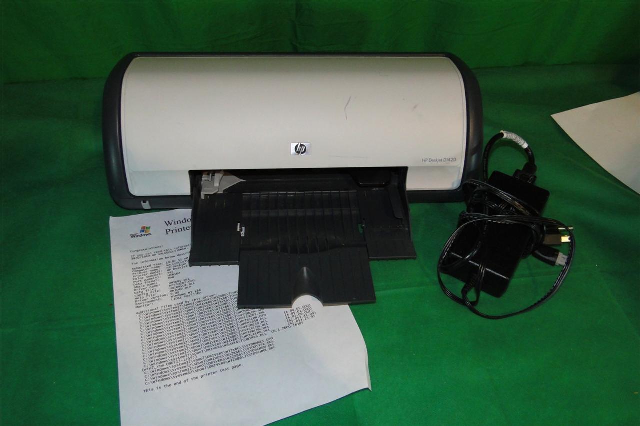 HP Deskjet D1420 Digital Photo Inkjet Printer