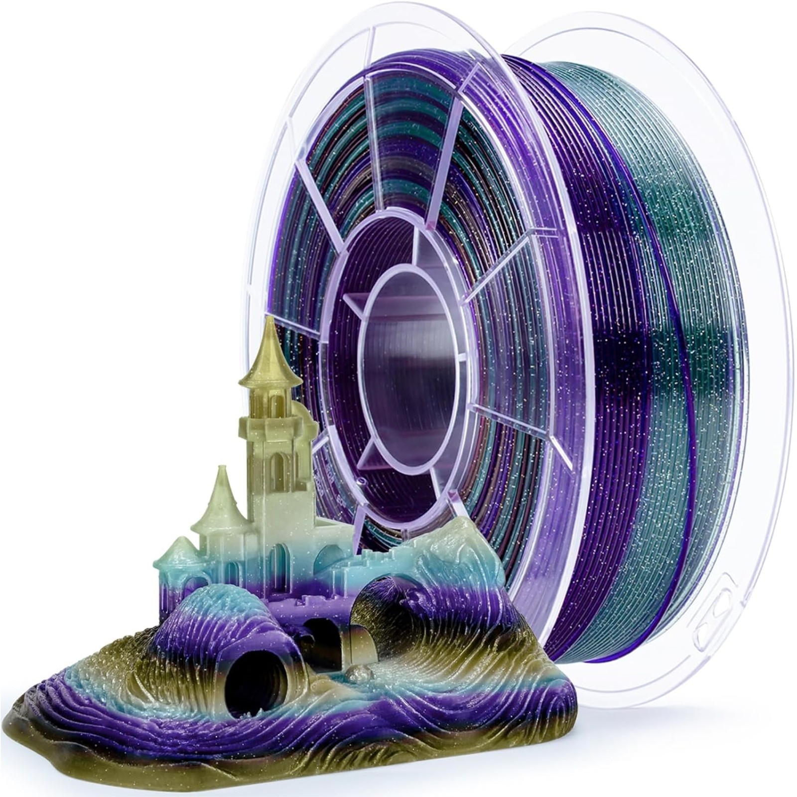Ziro 3D Rainbow/Gradient Twinkling PLA 1.75mm 1kg