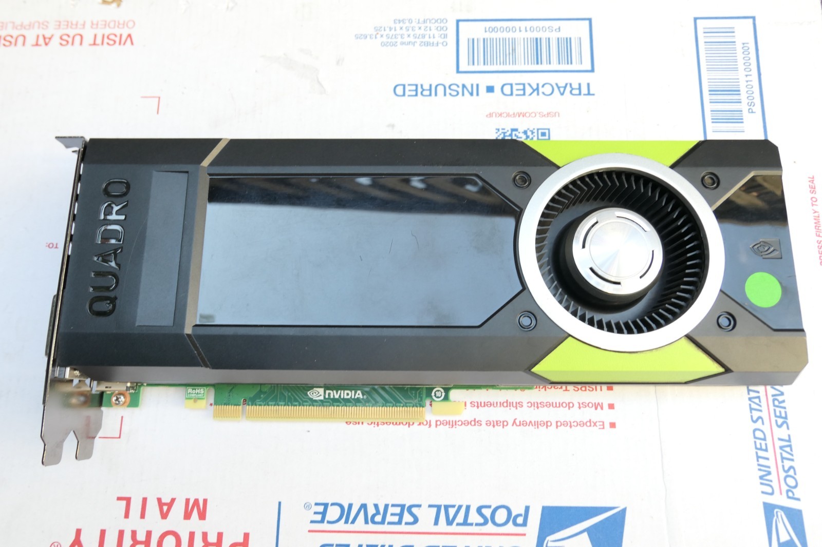 HP NVIDIA Quadro M5000 8GB GDDR5 PCIe 3.0 Workstation GPU 818242-002