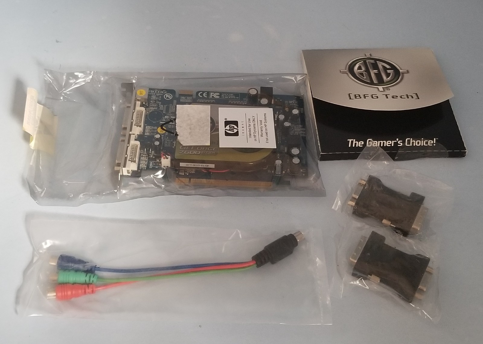 BFG NVIDIA GeForce 7600 GT (BFGR76256GTOCE) 256MB GDDR3 PCI-E Video card
