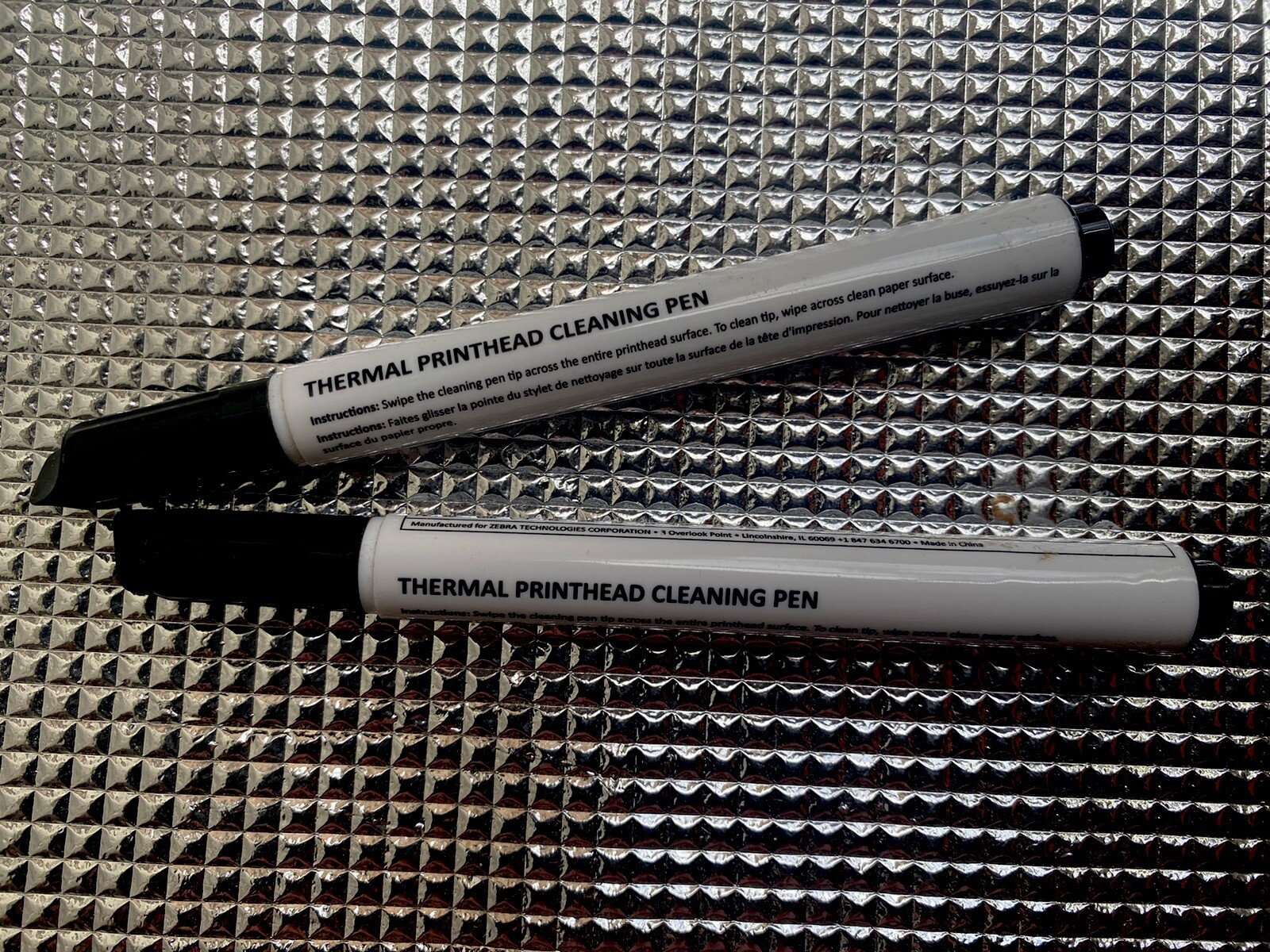 Genuine Zebra Brand Thermal printhead cleaning pens Alcohol Pen (2)