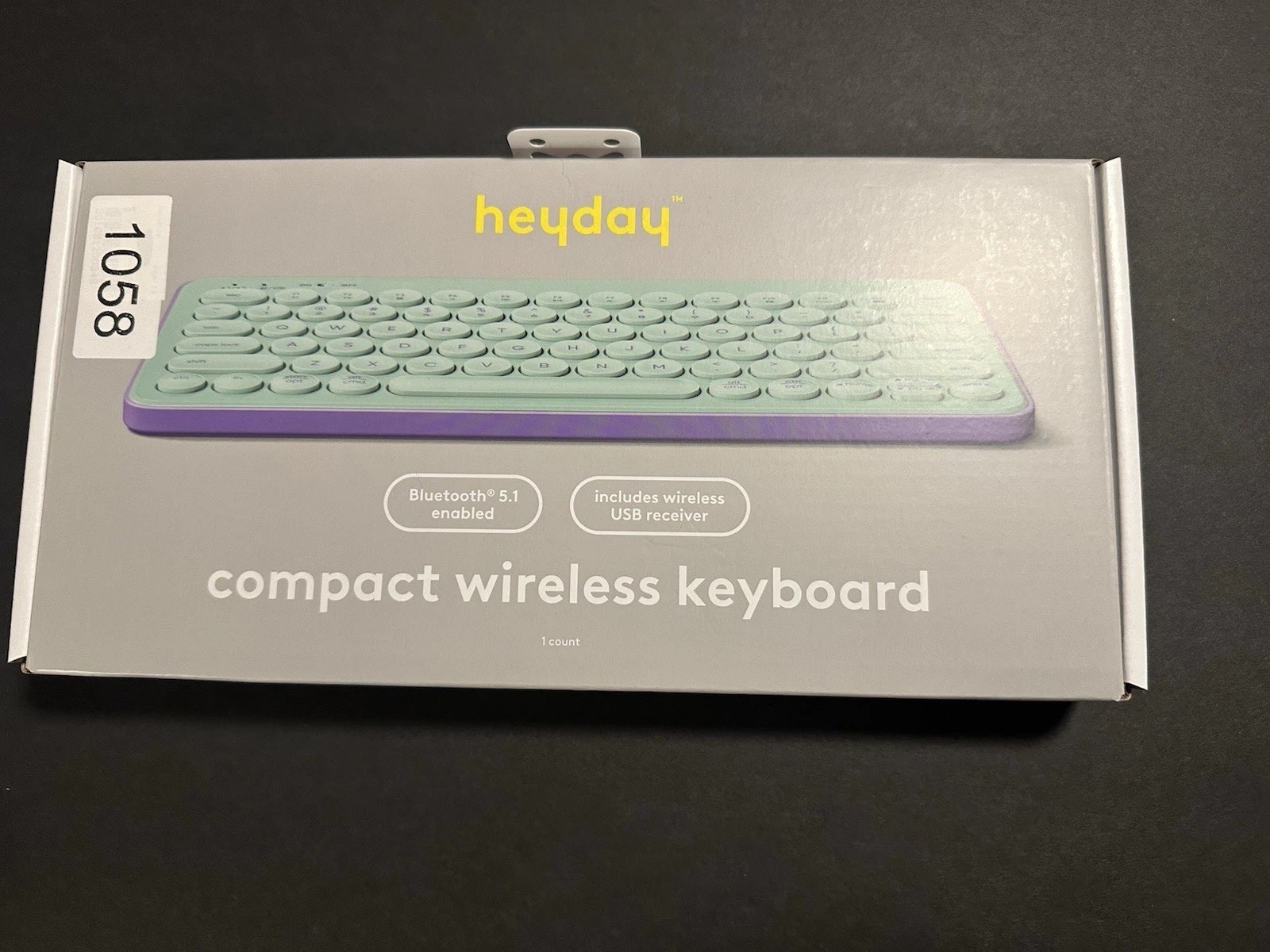 Wireless Bluetooth Keyboard | Lightweight Compact Soft Touch | Academia | Mint