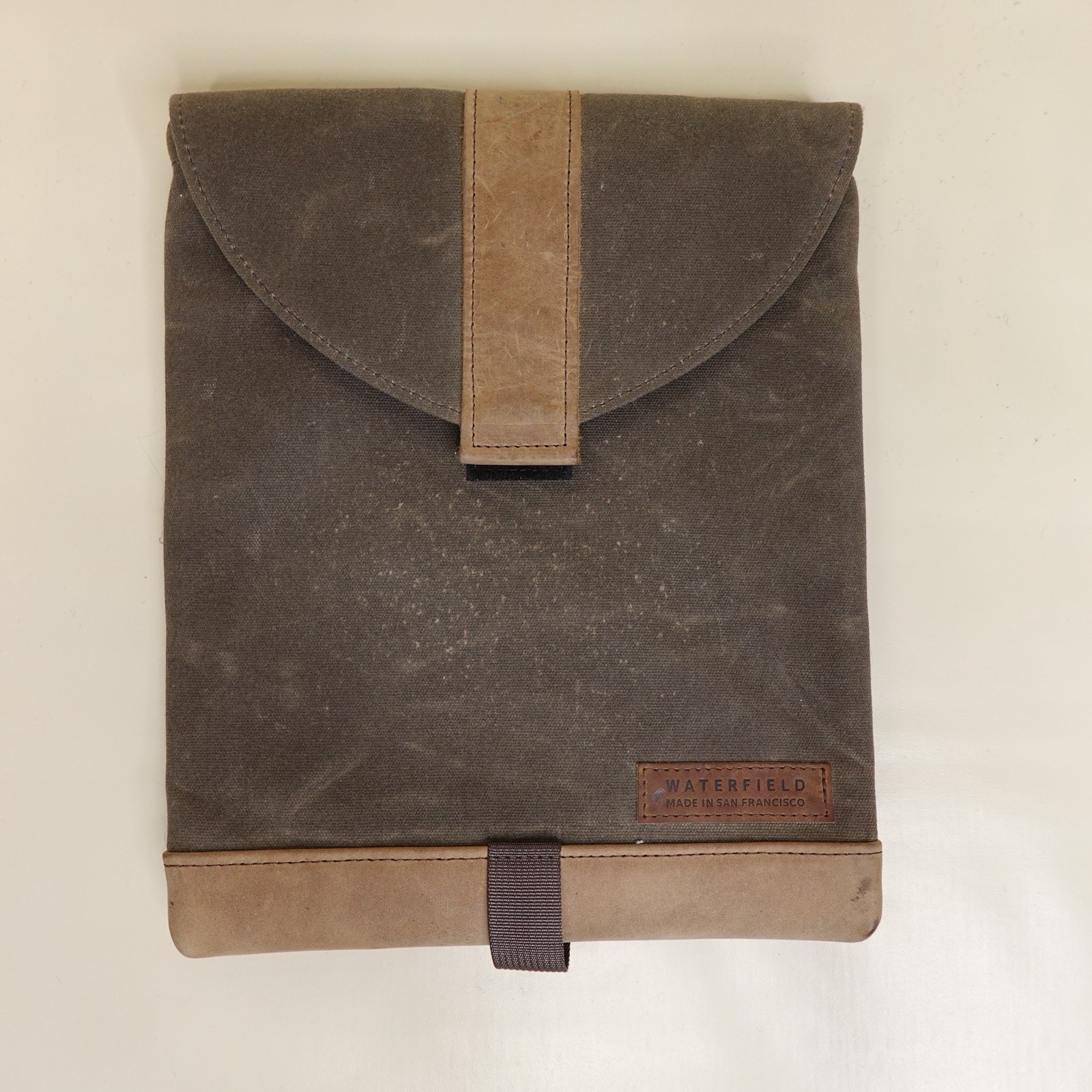 Waterfield Designs Sf Waxed Canvas Leather Sleeve Case Tablet Laptop 12x10