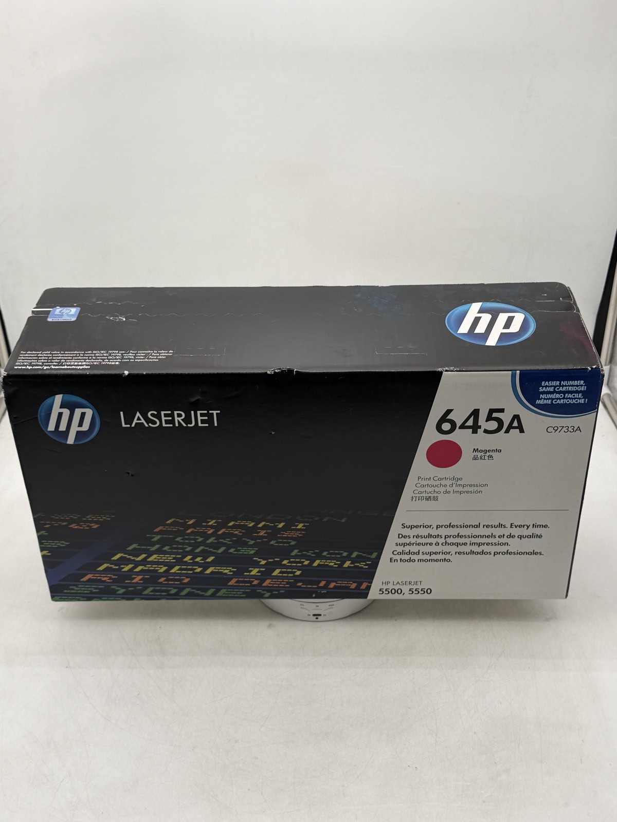 New Genuine HP 645A Magenta Toner Cartridge C9733A LaserJet
