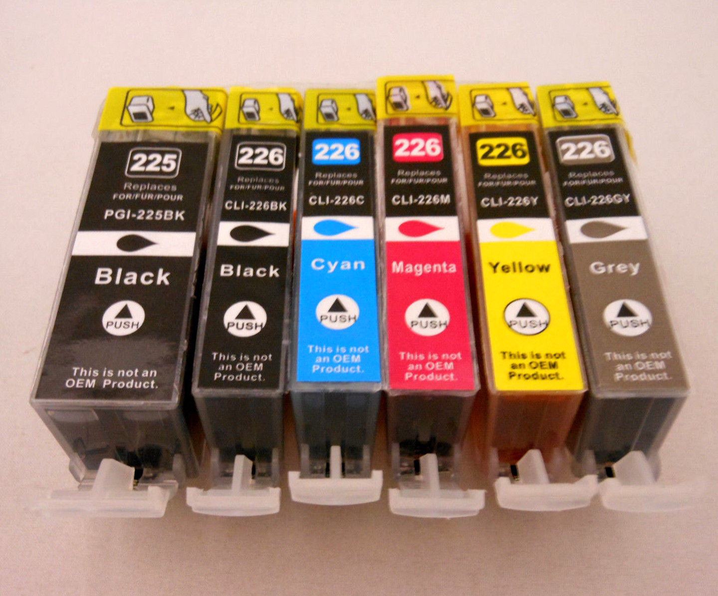PGI225 BK CLI226 Ink Cartridge for Canon Pixma MG8220 MG6220 MG5220 MG5120 6PK