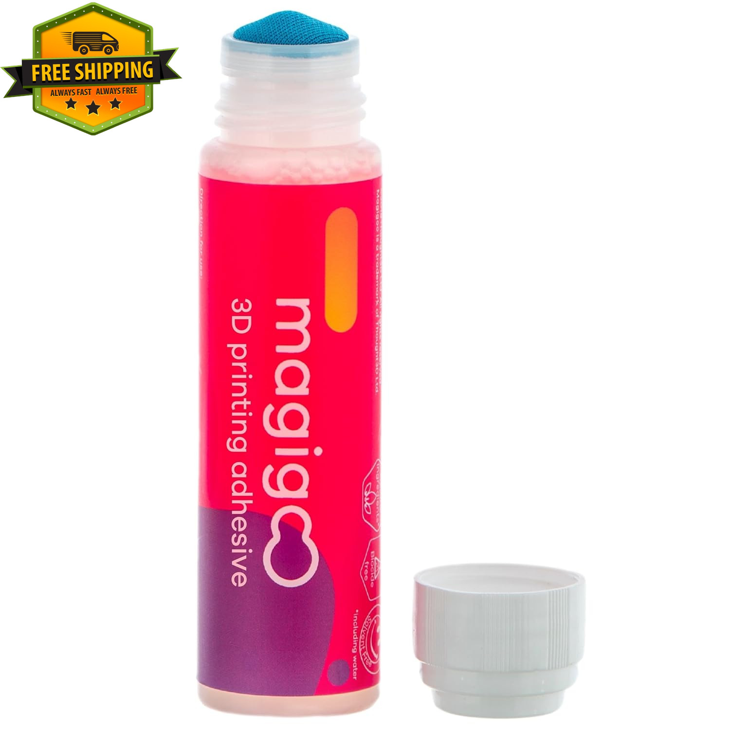 50mL 3D Printer Adhesive Glue For PLA ABS PETG Filament Build Plate Tool