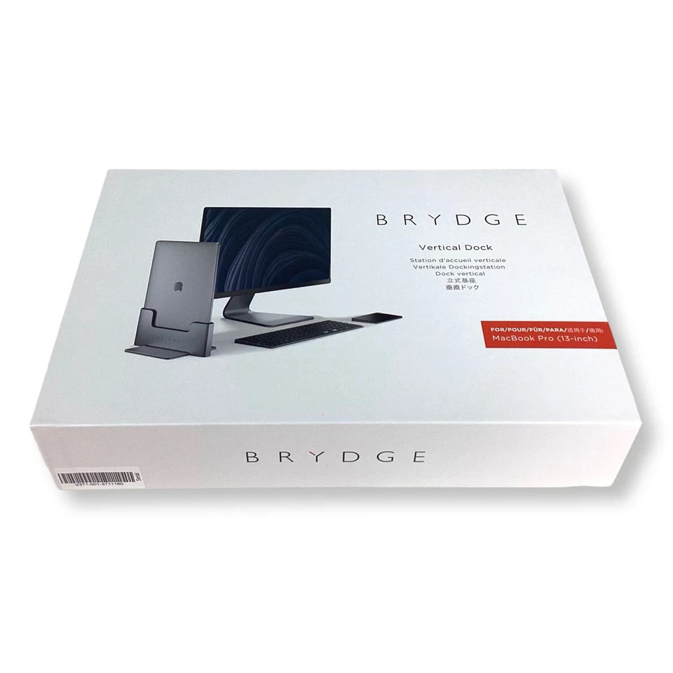 New Sealed Brydge BRY13MBP Laptop Vertical Dock Stand for Apple Macbook Pro 13"