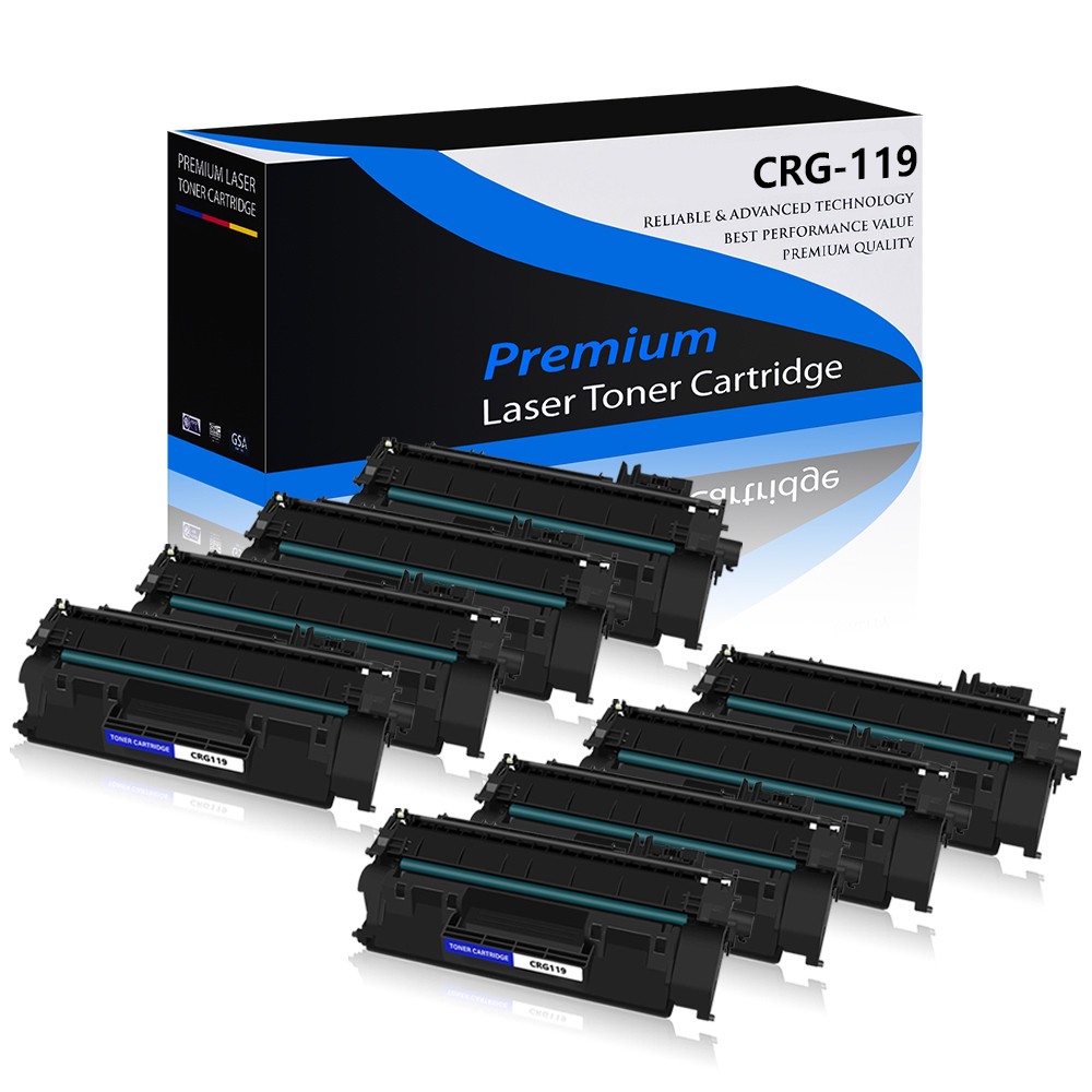 8PK CRG-119 119 Toner for Canon CRG119 imageClass LBP6300dn LBP6310dn MF6180dw