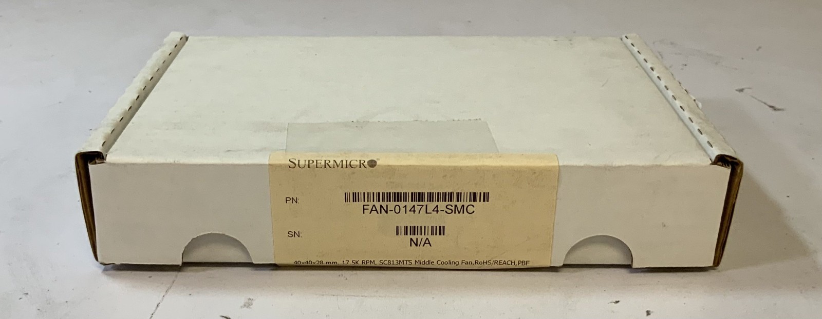 Supermicro FAN-0147L4 40×40×28 mm. 17.5K RPM, SC813MTS Middle Cooling Fan "M2B"