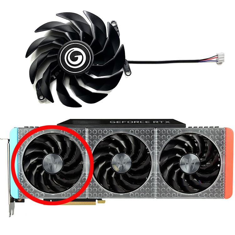 Graphic Card Cooling Fan for GALAXY RTX3060ti 3070 3070ti 3080 3080ti 3090 GAMER
