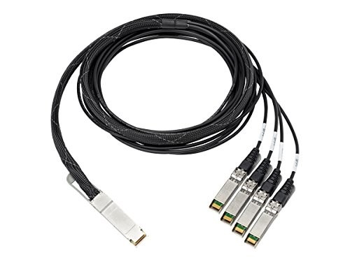 HPE 100Gb QSFP28 to 4x25Gb SFP28 3m Direct Attach Copper Cable (845416-b21)