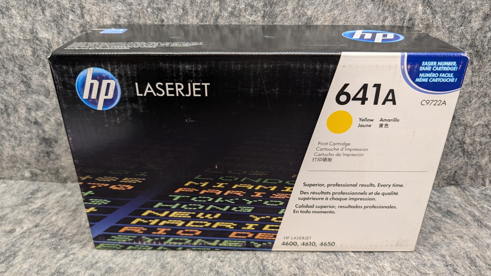 HP 641A Yellow C9722A Toner Cartridge  🔥NEW Genuine Sealed🔥