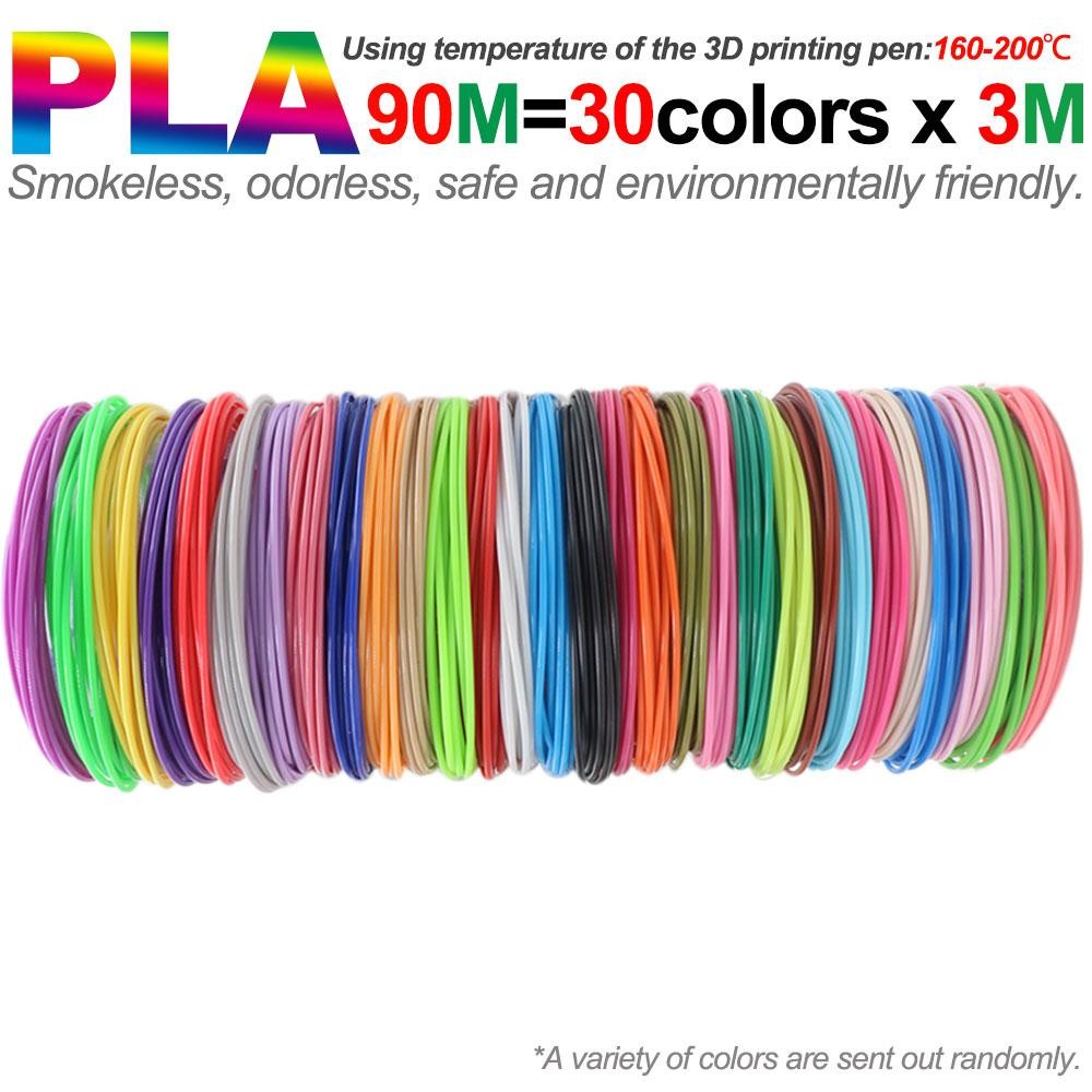 Pla Filament Diameter 1.75mm Color 3d Printing Material for 3d Pen, 10/20/30 Col