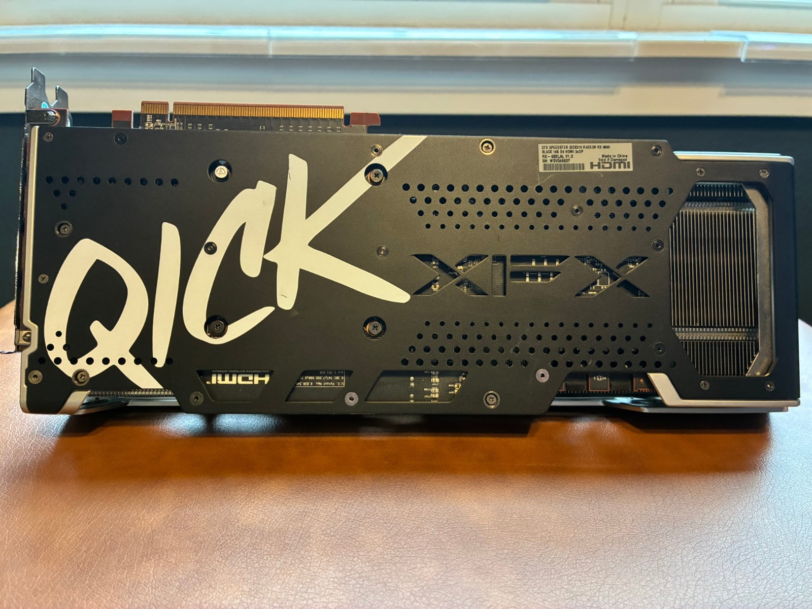 XFX Speedster QICK 319 AMD Radeon RX 6800 BLACK Gaming 16GB GDDR6 Graphics Card