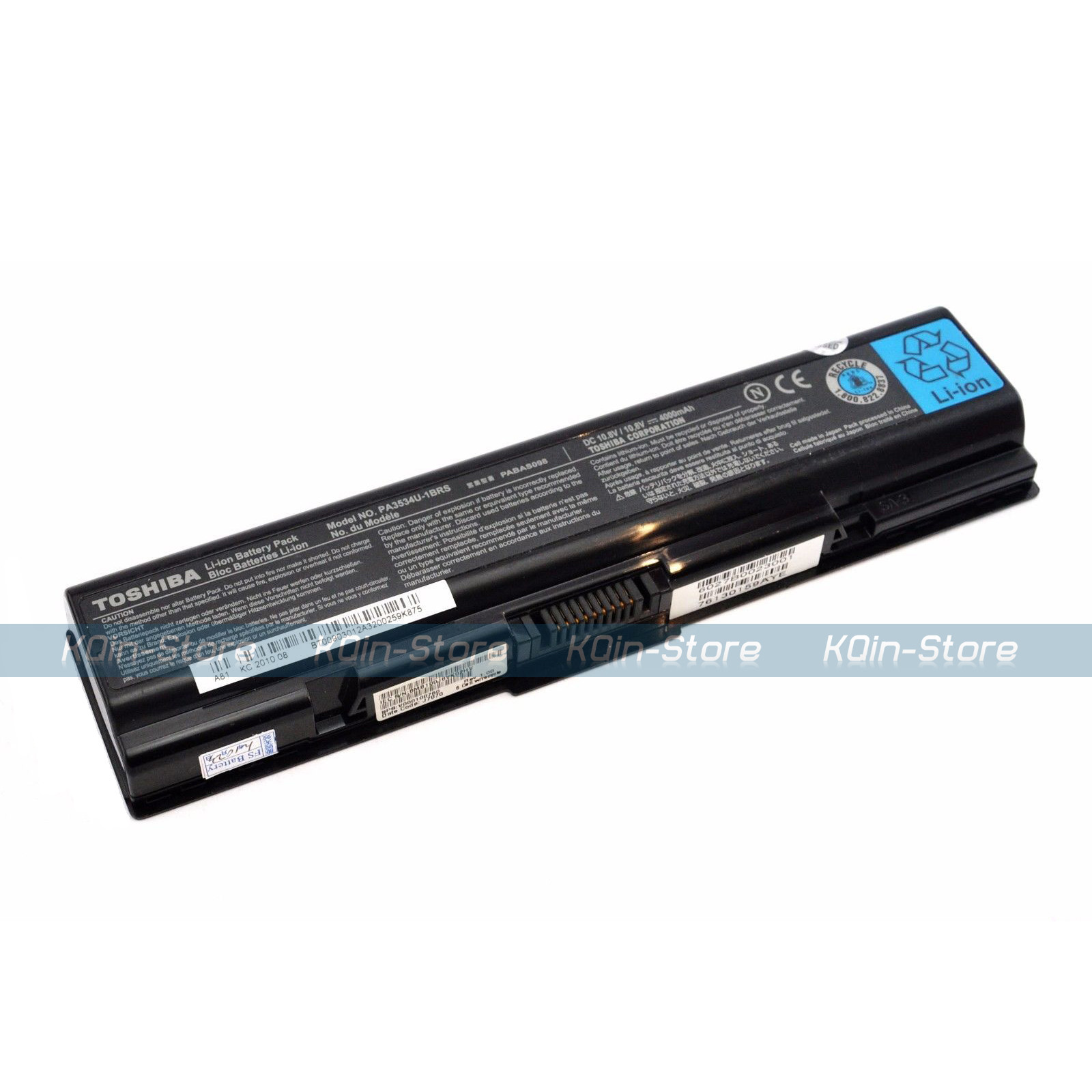 New OEM PA3534U-1BRS Battery for Toshiba Satellite A200 A300 L300 M200 L450 L505