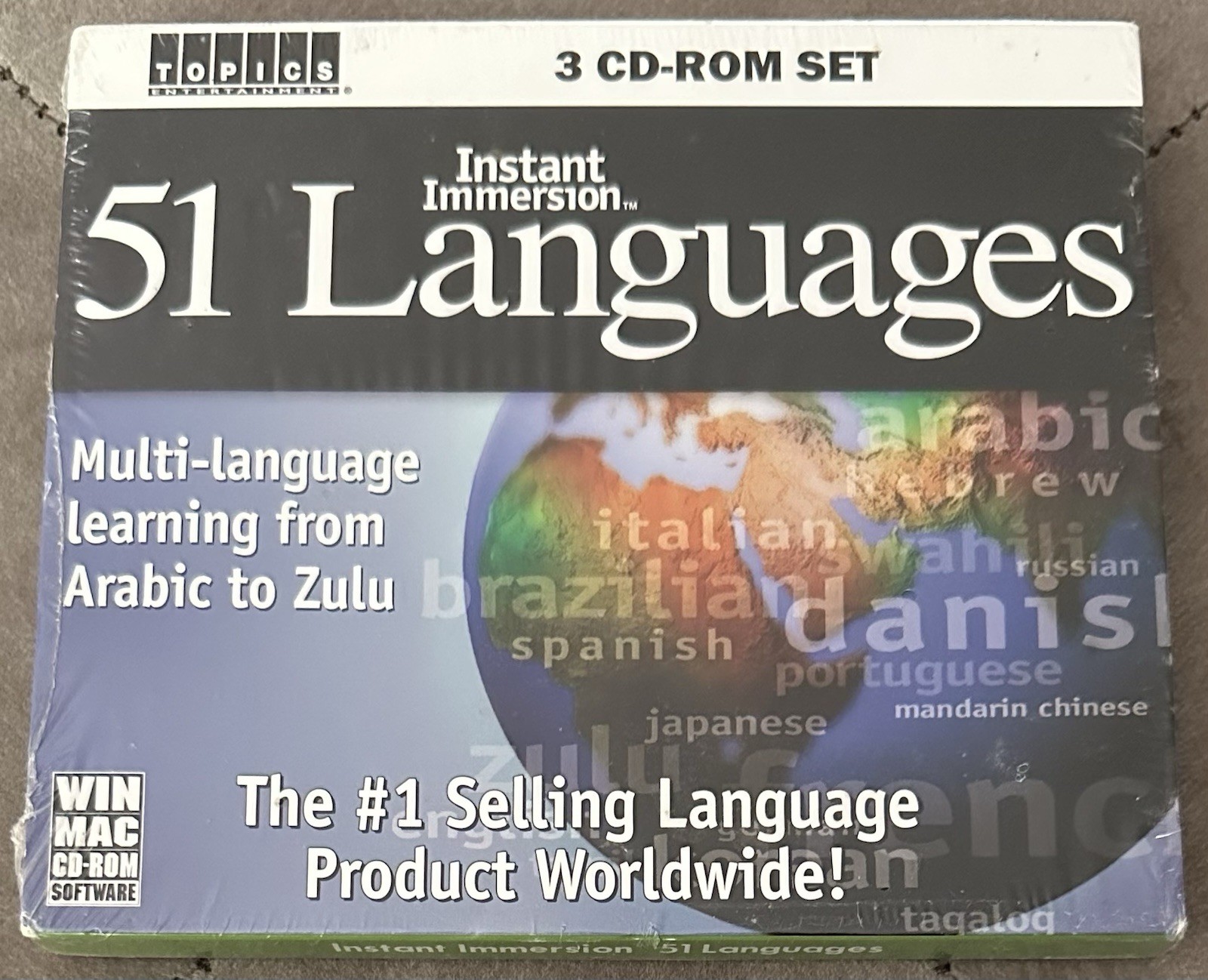 51 Languages by Instant Immersion (CD, 3 Discs, 2005)
