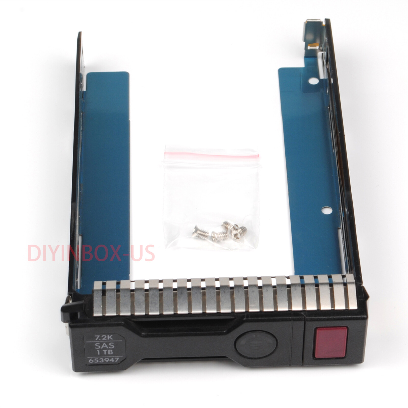 3.5 Inch For HP 653947-001 HP 1TB 6G SAS 7.2K 3.5IN SC MDL HDD Drive Caddy Tray