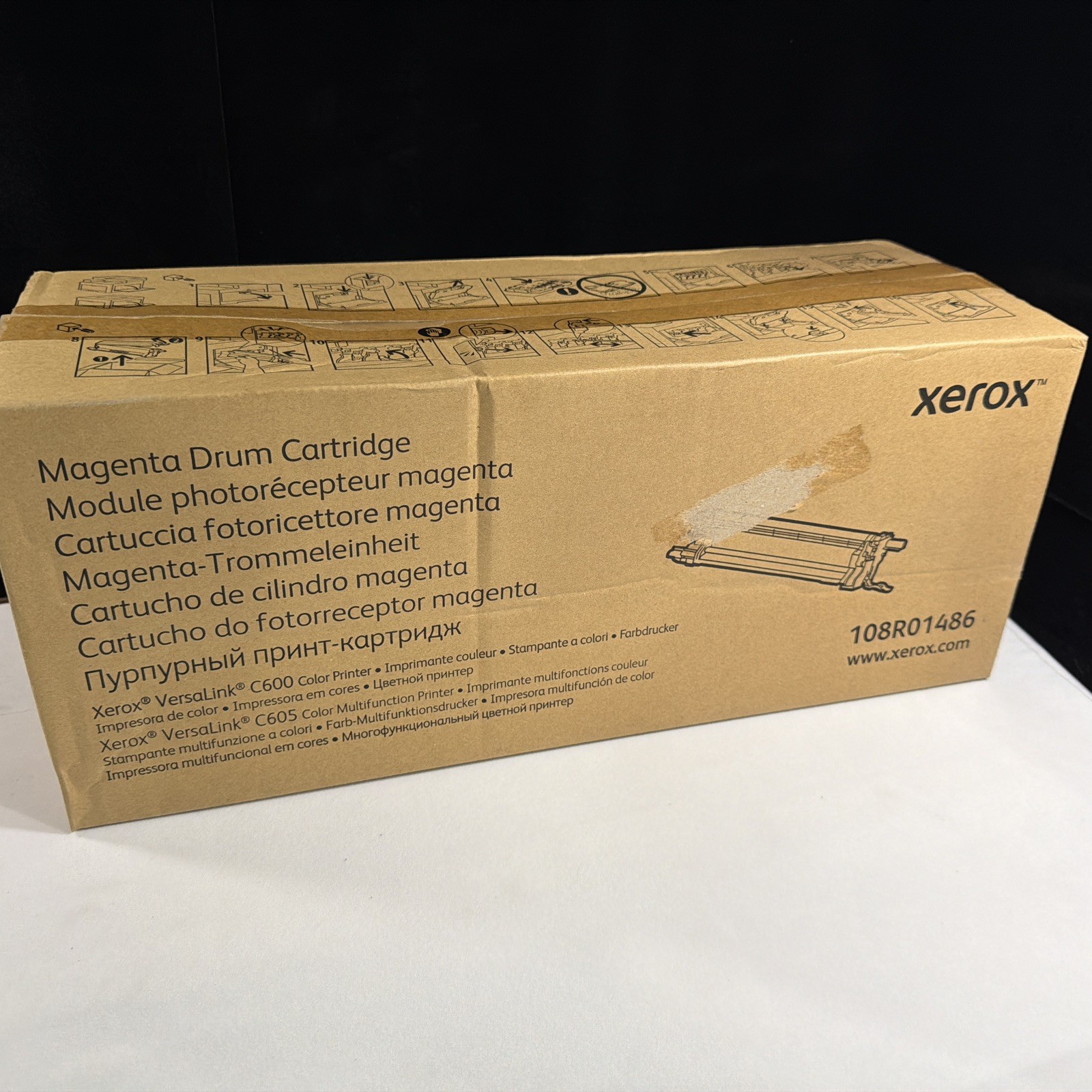 Xerox 108R01486 Genuine Magenta Drum Cartridge VersaLink C600 C605 New